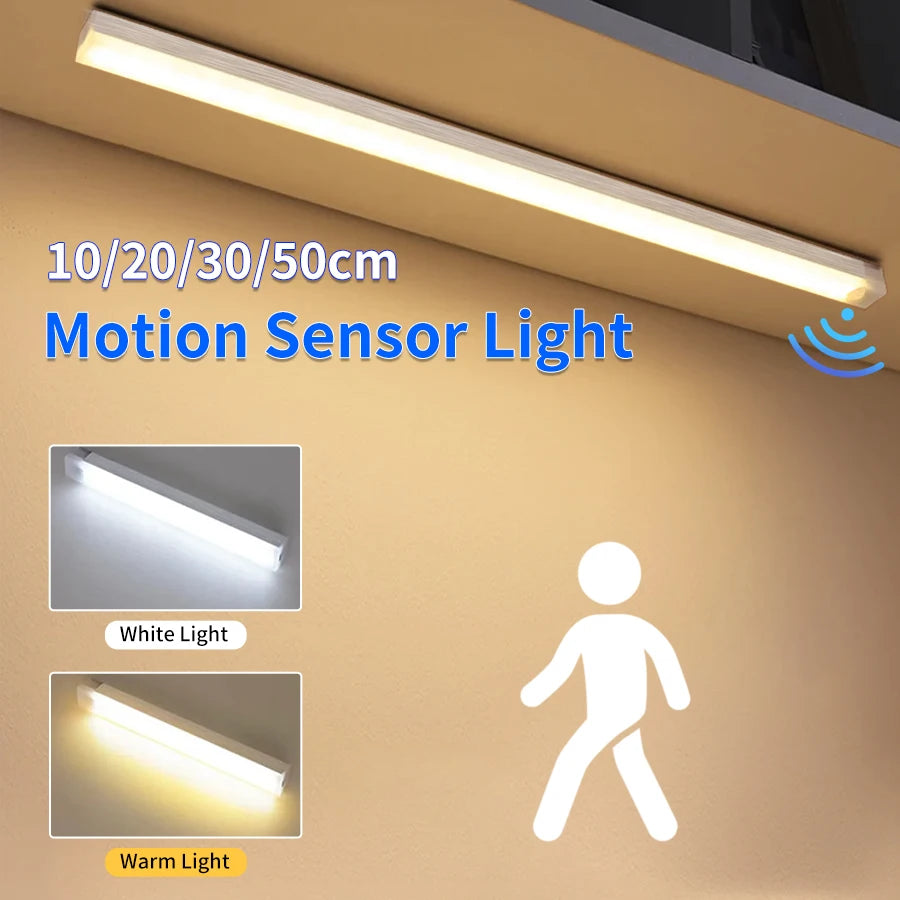 Motion Sensor LED Light – Wireless Night Light for Closet & Stairs