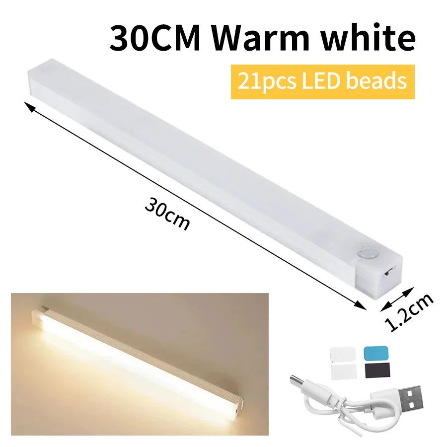Motion Sensor LED Light – Wireless Night Light for Closet & Stairs
