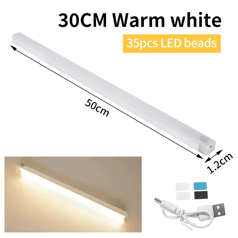 Motion Sensor LED Light – Wireless Night Light for Closet & Stairs